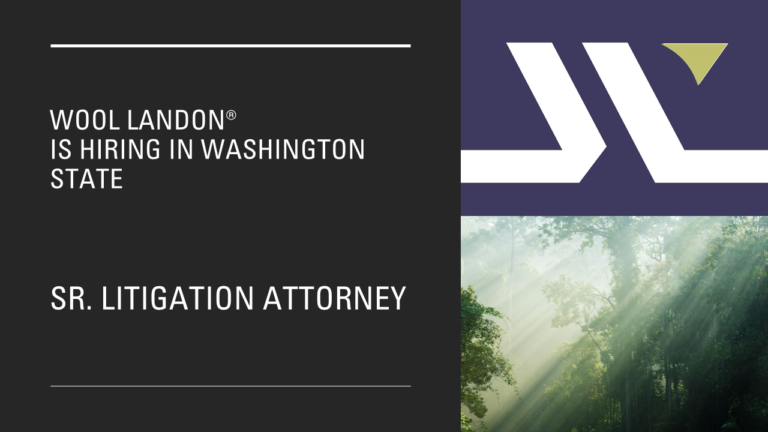 Senior Litigation Attorney Position in Washington State Available